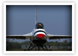 The Thunderbirds taxi into position