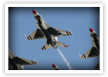 The Thunderbirds diamond formation