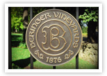 The gate to Beringer Vineyards in Napa Valley