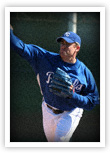 Kansas City Royals pitcher Brian Bannister