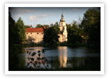 A beautiful church in Rudy, Poland