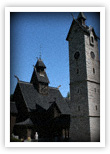 Wang Church, a Norwegian stave church, was relocated from Norway to Karpacz, Poland in 1842